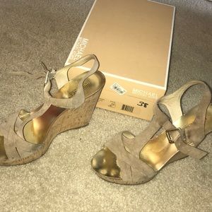 Michael Kors wedge sandals